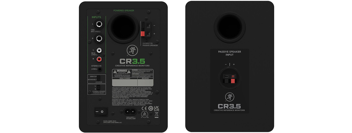 Mackie CR3.5 – активні студійні монітори